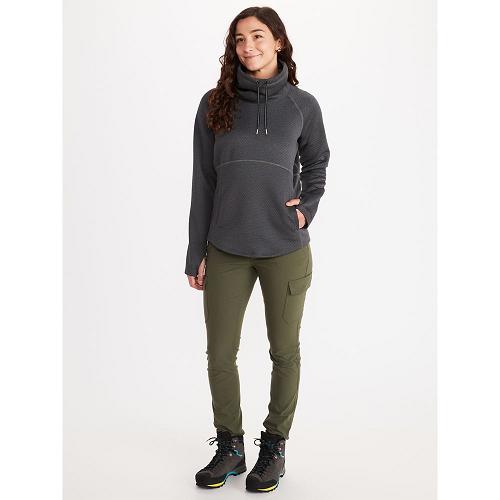 Marmot Annie Clothes - Womens Hoodies Green CA8063194 Canada